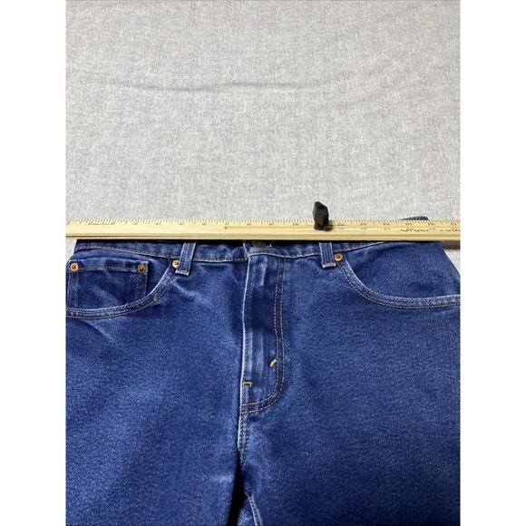 Levis 517 Jeans Mens Tag 32x29 Actual 32x26 Blue Bootcut Western Americana - Picture 11 of 14